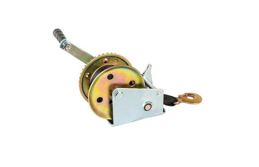 MASTERTOOL Лебідка барабанна MASTERTOOL 454 кг ремінь 8 м 86-8245 Коломия - фото 6