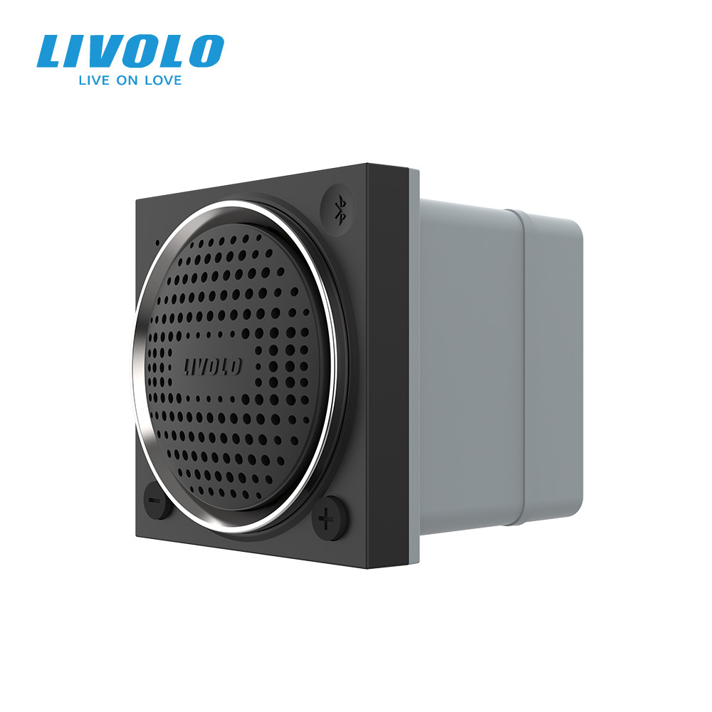 LIVOLO Механізм Bluetooth колонка LIVOLO чорний (VL-FCF-2BP) Коломия - фото 1