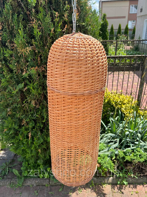 Длинный абажур из лозы Киев - изображение 2