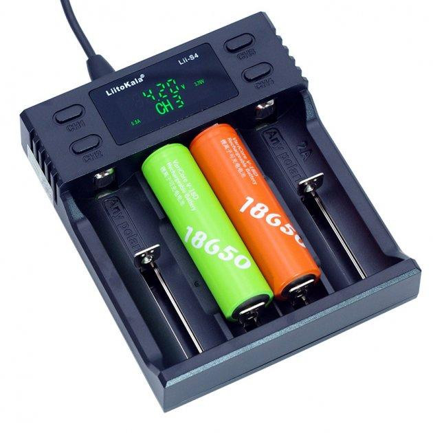 Заряднoe устройство Liitokala lii-S4 на 4 канала (для Ni-MH, Ni-CD, Li-Ion, LiFePo4) Винница - изображение 6