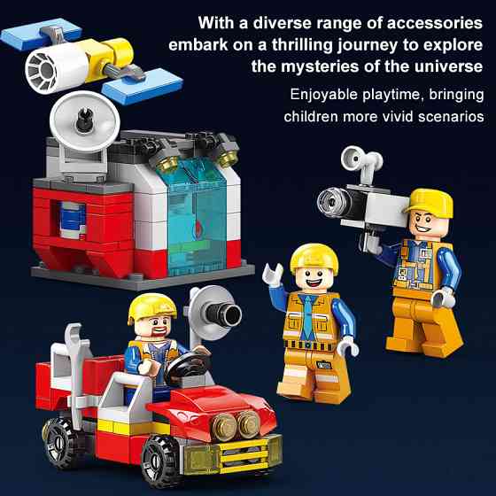 Конструктор LeleBrother космический шаттл, 500 деталь (8862) Киев