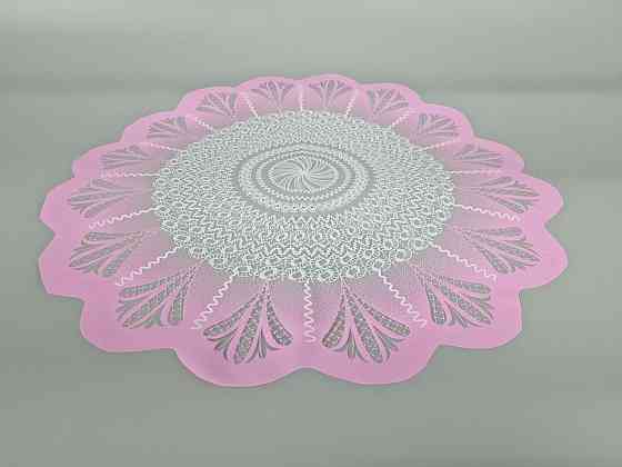 Серветка для квітів діаметром 50 см з рис, 100 шт No 333 (6) (100 шт.) Харків