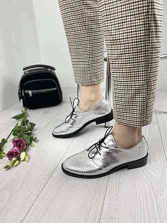 VIKTTORIO Туфлі жіночі VIKTTORIO 222 срібні (весна-літо, шкіра натуральна) (3133) Коломыя