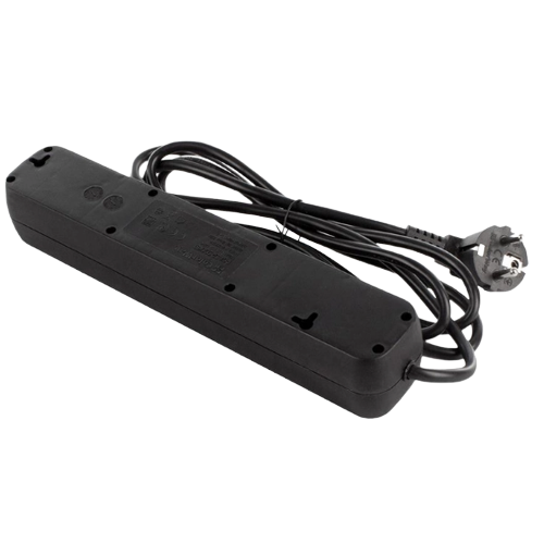 Фільтр мережевий 4 розетки 2м чорний CW-PSEA42BK ColorWay Житомир