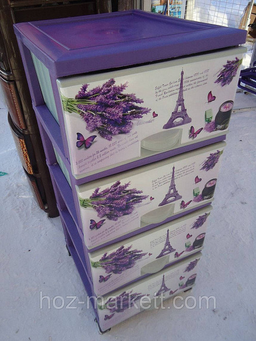 Комод пластиковий Ефелева вежа Харків - фото 4