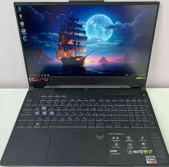 Ноутбук: ASUS 15 .6" 144Hz. 100%RGB Ryzen 7 7735HS RTX 4050 6Gb. 140W RGB 16Gb.512Gb. Харків