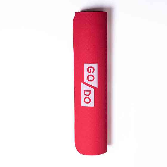 Yiwu Килимок для йоги нековзкий 173×58 см Червоний HP-42-10R Коломия