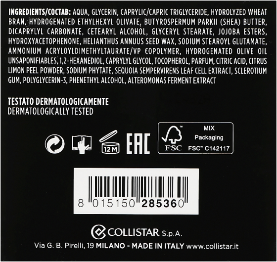 Антивіковий крем для чоловіків Collistar Anti-wrinkle Revitalizing Cream 50ml Слов'янськ