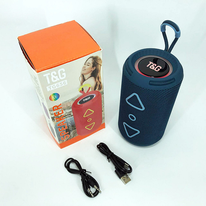 Портативная bluetooth колонка музыкальная TG656, Bluetooth колонка с хорошей батареей GB-11 Львов - изображение 12