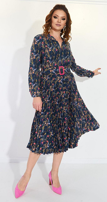 Плаття зі спідницею в складку гофре (52) Київ - фото 1