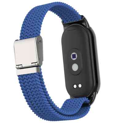 Ремешок для фитнес браслета Armorstandart Braided Solo Loop для Xiaomi Smart Band 10/9/8 Blue (ARM86880) Винница