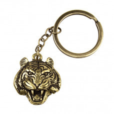 Металический брелок обьемный  Тигр Киев - изображение 1