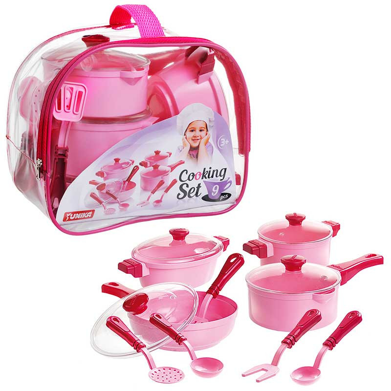 Игровой набор посуды Cooking Set Юника 71726, 9 предметов Винница - изображение 1