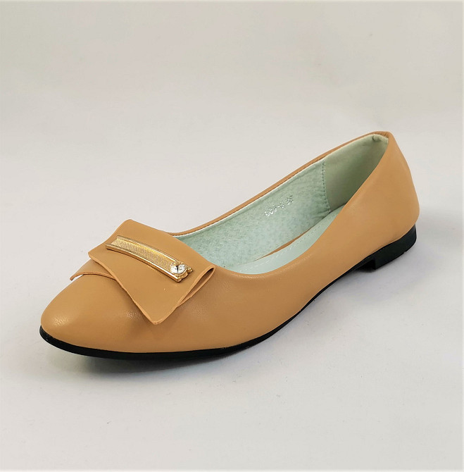 . Жеганські Балетки Бежеві Мокасини Туфлі Коричневі (розміри: 36,38,39) — 39-6 Дніпро - фото 5