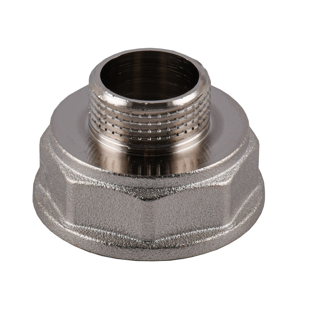 Перехідник редукційний 1 1/4″х 3/4″ВЗ нікельований восьмигранний NK643O OPTIMUM (000032174) Київ - фото 3