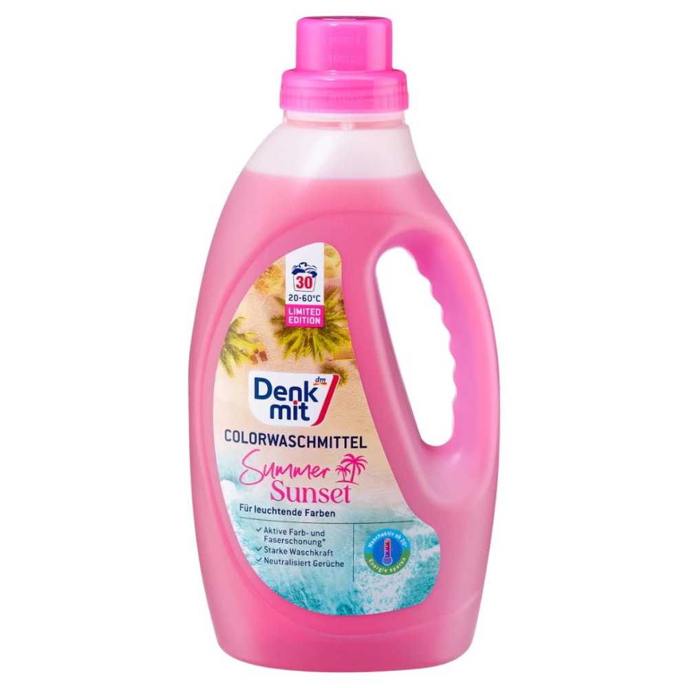 Denkmit рідкий засіб для прання кольорових речей Summer Sunset, 1,5л Львів - фото 1