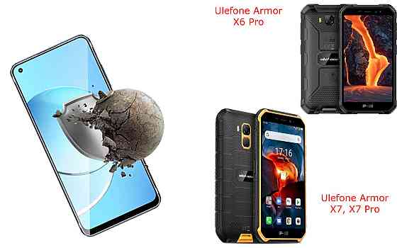 Защитное стекло DefenzoGlass для Ulefone Armor X6 Pro, X7, X7 Pro – двойная прочность Киев