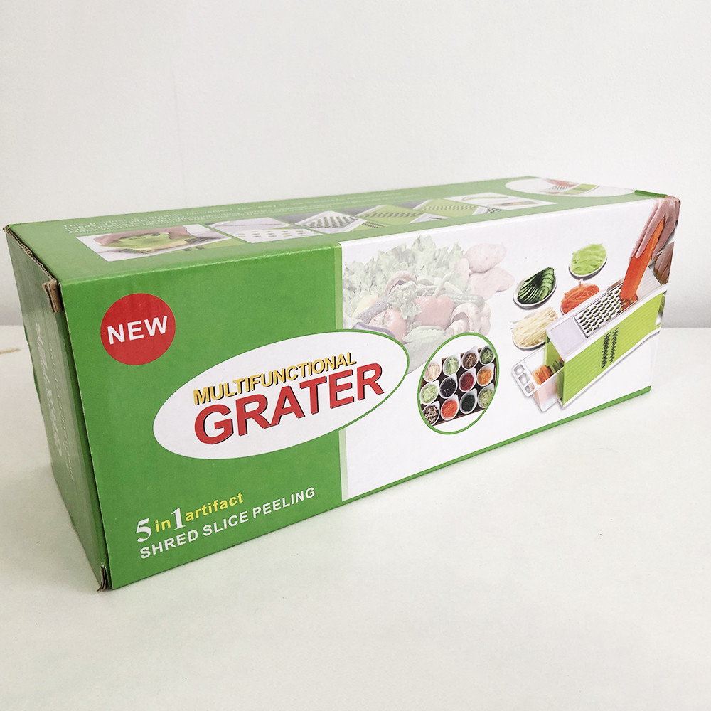 Подрібнювач цибулі MULTI, Шинковка с чашей, Измельчитель для резки овощей, Ручная овочерізка блендер DE-27 Львів - фото 5