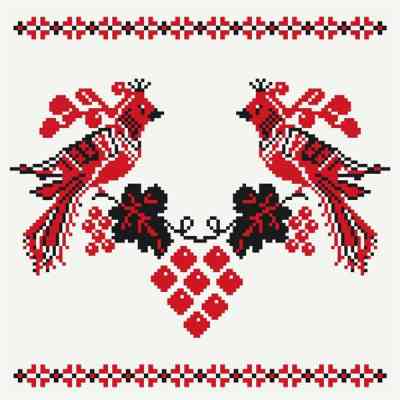 Картина по номерам ArtCraft Весільний орнамент 30х30 см (13037-AC) Вінниця