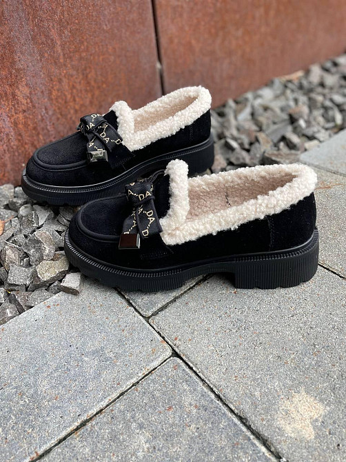 PLPS Лофери жіночі PLPS чорні натуральна замша низький хід 36-41 ( -2) Коломыя - изображение 7