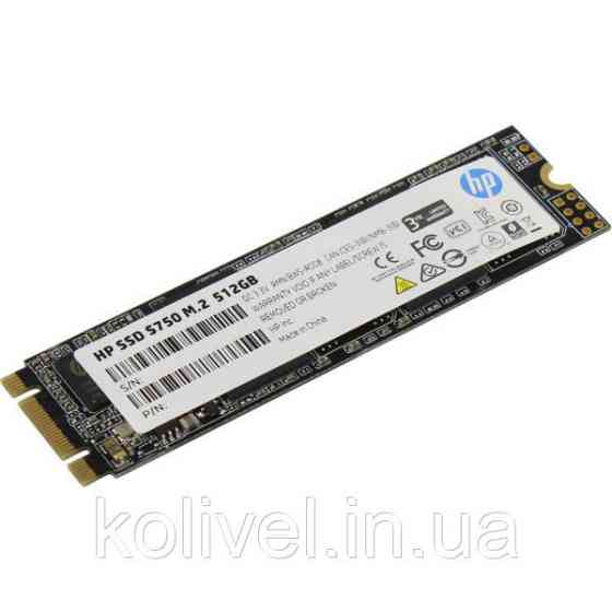 SSD 512Gb HP S750 M.2 2280 SATA III 3D NAND TLC (16L56AA) Київ