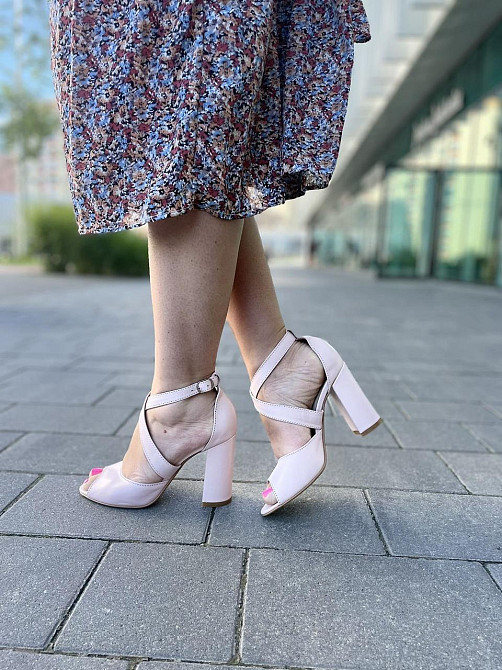 Nivelle Босоніжки жіночі NIVELLE 1815/9510-9544 пудра (літо, шкіра натуральна) (3698) 36р.38р.3 Коломия - фото 3