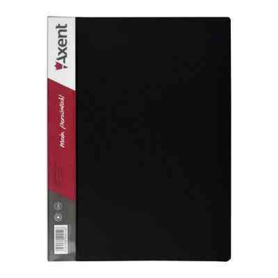 Папка с файлами Axent 20 sheet protectors, black (1020-01-А) Винница