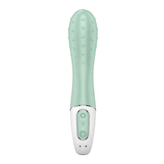 Вібратор точки G Satisfyer Air Pump Vibrator 3, надувається, 12 режимів вібрації Sex Aura Київ