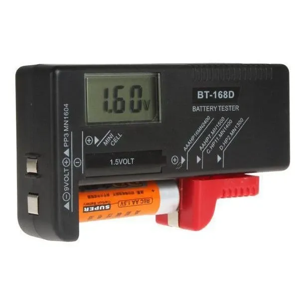 Тестер батарейок і акумуляторів BT168D Полтава - изображение 1