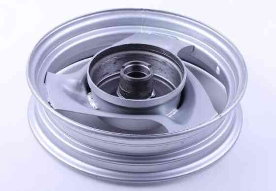 Диск передний стальной, барабанный тормоз скутер Ямаха JOG 50 Мукачево