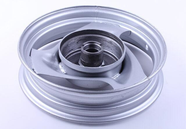 Диск передний стальной, барабанный тормоз скутер Ямаха JOG 50 Мукачево - изображение 1