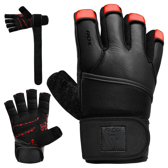 Рукавички для фітнесу RDX L7 Micro Plus Red/Black L Кам'янське - фото 4