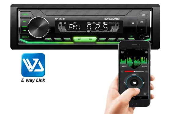 Автомагнітола Cyclone MP-1083 RGB BT/USB/MicroSD/ISO/доп. розїзд /Eway Link Вінниця