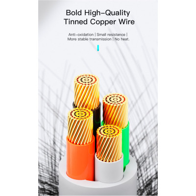 Дата кабель USB 2.0 AM to USB-C 0.25m black Essager (EXCT-LSB01) Винница - изображение 6