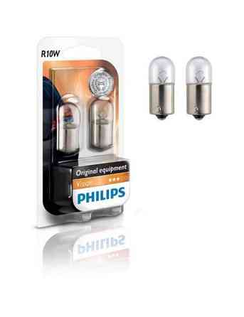 Показні лампа розжарювання PHILIPS 12814B2 R10W 12 V 10 W BA15s 2 pcs. blister Харків