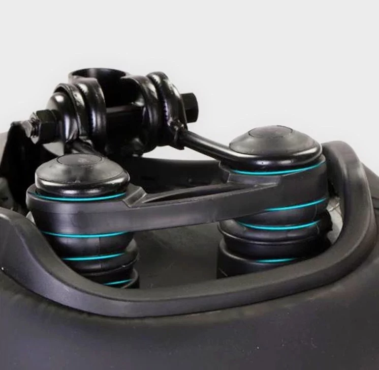 Велосипедное седло AL-6401 22х17.5см (Черный) Винница - изображение 3