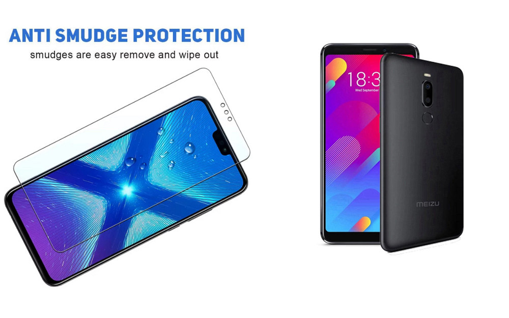 Захисне скло NeoGlass для Meizu M8, M8 lite, M8 Note – надпрозоре та стійке Київ - фото 3