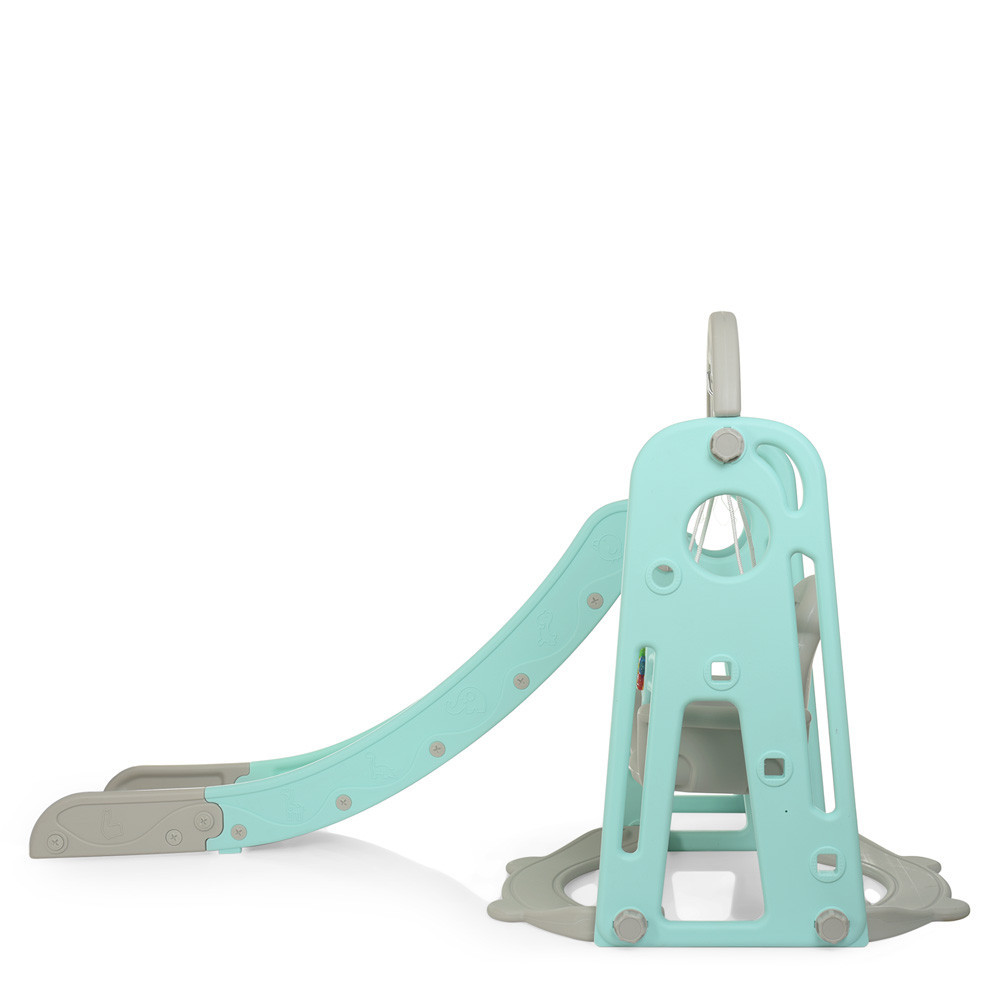 Дитячий ігровий комплекс Bambi 3в1 гірка гойдалка баскетбол (YG2020-1-4) для дітей Київ - фото 5