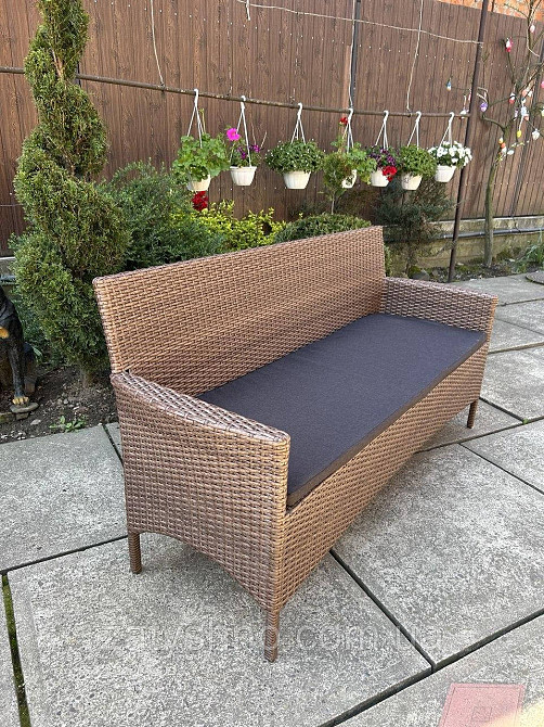 Диван ротанговий плетений вуличний Київ - фото 3