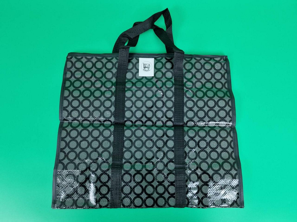 Сумка господарська, поліпропіленова, з кольоровим малюнком No2 Прошита (44x38x18) (1 шт.) Харків - фото 1