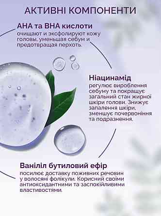 Пилинг для жирной кожи головы с AHA и BHA кислотами Reclaire cosmetics 150 мл Киев