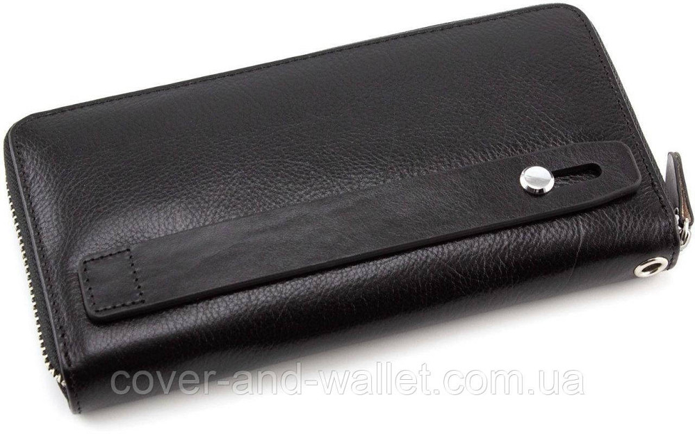 Мужской кошелек клатч из гладкой кожи на молнии ST Leather Киев - изображение 5