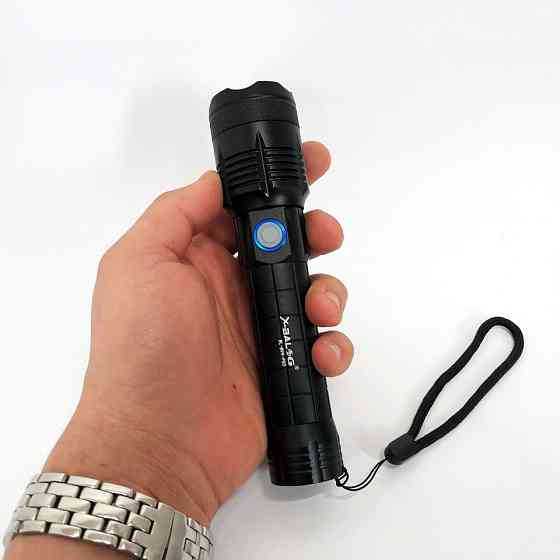 Светодиодный рабочий фонарь перезаряжаемый портативный Bailong, Лучший тактический фонарь LF-24 Ивано-Франковск