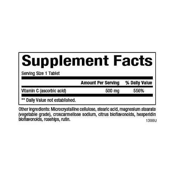 Витамин С Natural Factors Vitamin C 500mg 90 таб Киев