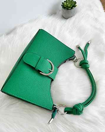 Стильная сумочка клатч багет женская молодежная яркая Турция Крохатушка одяг Киев