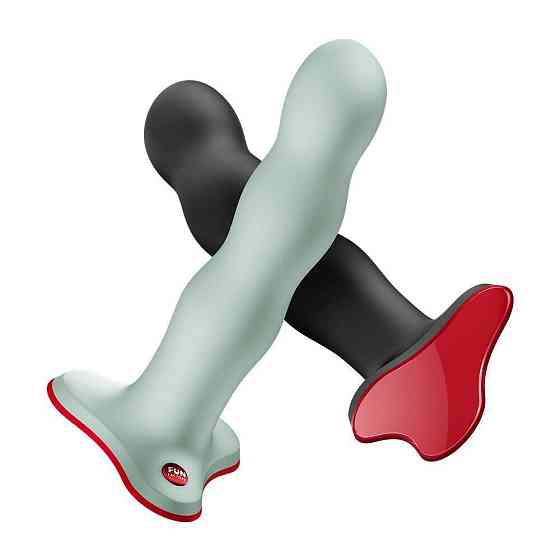 Фаллоимитатор Fun Factory BOUNCER Black, шарики внутри, эффект вибрации, диаметр 3,9 см Sex Aura Киев