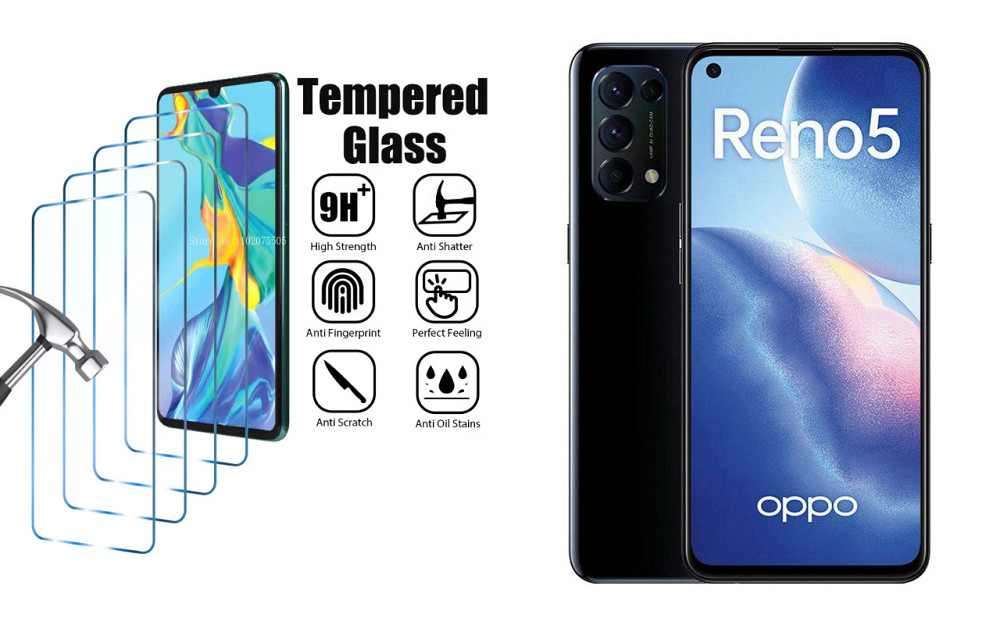 Защитное стекло ArmorGlass для Oppo Reno 5 – устойчивое к царапинам и ударам Киев - изображение 1