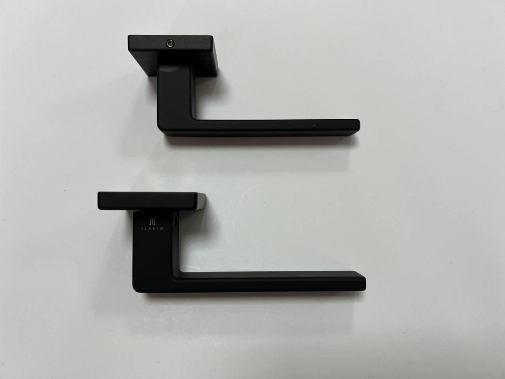 Ручка дверная ILAVIO 2036 Черный Киев - изображение 2