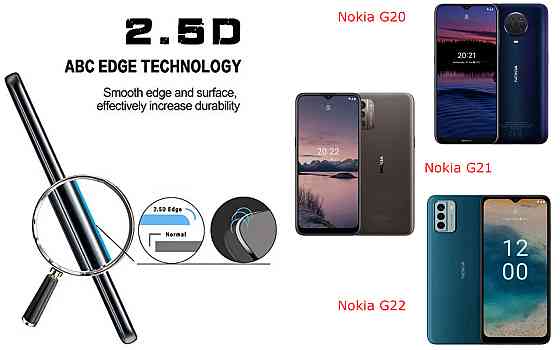 Защитное стекло ArmorGlass для Nokia G20, Nokia G21, Nokia G22 – устойчивое к царапинам и ударам Киев
