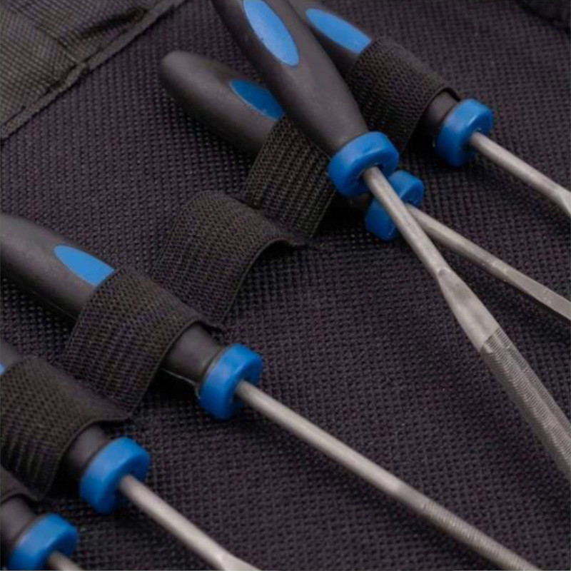 Набір напилків та надфілів 150, 315мм, щіточка 150мм 17 шт (чохол) Scheppach Мукачево - фото 6